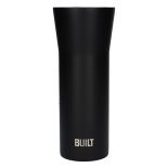 BUILT Pureflow Stainless Steel Tumbler - Stalowy kubek termiczny z izolacją próżniową 0,47 l (Matt Black)