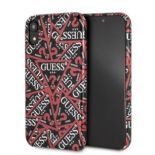 Guess Triangle All Over - Etui iPhone XR (Black)