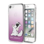 Karl Lagerfeld Choupette Fun - Etui iPhone 8 / 7 (Pink)