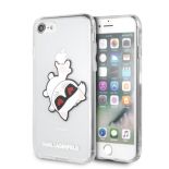 Karl Lagerfeld Choupette Fun - Etui iPhone 8 / 7 (przezroczysty)