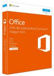 Microsoft Office Home and Business 2016 Win Polish EuroZone Medialess P2