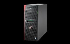 Fujitsu TX1330 M2 (tower, opcja rack 4U)/1x Intel Xeon E3-1230v5/1x 8 GB DDR4 1600 ub ECC, max 64GB/0,1,10 SATA, inne opcja/2x 2000GB SATA, HotPlug...