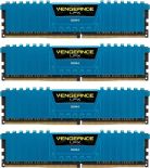 Corsair Vengeance LPX 4x8GB DDR4 DRAM 2400MHz C14 Memory Kit - Blue