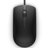 Dell MS116 Wired Optical Mouse Black