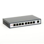 8level FEPS-1904 Switch PoE 9-portowy 10/100 (4 porty PoE,15.5 W/Port , max 65W)