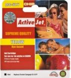 ActiveJet Tusz ActiveJet ACC-521YN , Yellow , 10 ml , Chip , Canon CLI-521Y