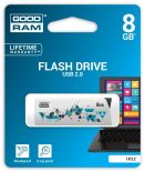 GoodRam CL!CK 8GB USB2.0 WHITE