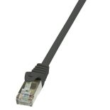 LogiLink Patchcord CP1083D CAT5e SF/UTP 7,5m, czarny