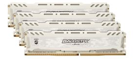 Crucial DDR4 Sport LT 64GB(4*16GB)/2400 CL16 DR x8 Biala