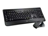 Logitech Zestaw klawiatura + mysz 920-006239 (membranowa; USB 2.0; (DE); kolor czarny; laserowa)