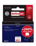 ActiveJet AH-652BR tusz czarny do drukarki HP (zamiennik HP 652 F6V25AE) Premium +200% drukuj więcej niż OEM