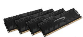 Kingston HyperX 64GB (16GB 2G x 64-Bit x 4 pcs.) DDR4 3000 CL15 288 Pin DIMM