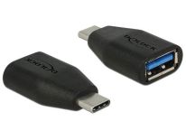 DeLOCK Adapter SuperSpeed USB 10Gbps (USB 3.1 Gen 2) USB Type-C, M>F USB Typ-A