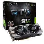 EVGA VGA GTX1070 8GB FTW Gaming GDDR5,DVI,HDMI,DP*3,2S