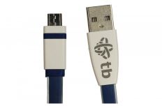 TB Kabel USB - Micro USB 2m. niebieski