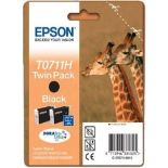 Epson Tusz T0711 black Doublepack DURABrite , Stylus D120/120 Network Edition...