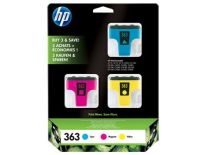 HP Zestaw HP 363 CMY , 3x6ml , Photosmart8250,3110/3210/3310