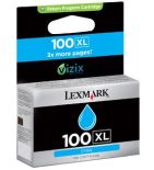 Lexmark tusz No 100XL cyan (zwrotny, 600str, seria S/ seria Pro)