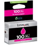 Lexmark tusz No 100XL magenta (zwrotny, 600str, seria S/ seria Pro)