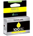 Lexmark tusz No 100XL yellow (zwrotny, 600str, seria S/ seria Pro)