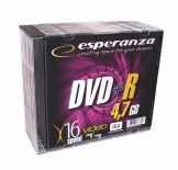 Esperanza 1118 - DVD+R [ slim jewel case 10 , 4.7GB , 16x ]