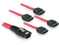 DeLOCK kabel sas 36pin mini -> 4 x sata 7pin 100cm