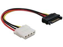 DeLOCK kabel SATA zasilający (M)->MOLEX(F) 12CM