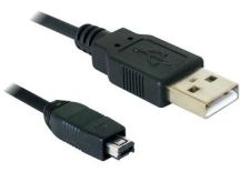 DeLOCK kabel USB mini 2.0 4 pin hirose 1,5m