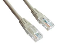 Gembird patchcord RJ45, osłonka zalewana, kat. 5e, UTP, 0,25m, szary