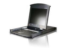 ALTUSEN KVM 16 port Dual Rail LCD 17'' + klawiatura + touchpad 19'' 1U