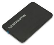 Manhattan obudowa zewnętrzna na dysk 2,5'' SATA (USB 2.0, czarna)