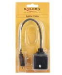 DeLOCK Adapter 65056 (HDMI M - 2x HDMI F; 0 20m; kolor czarny)