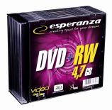 Esperanza DVD+RW Esperanza 4x 4,7GB (Slim 10)