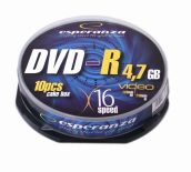 Esperanza 1111 - DVD-R [ cake box 10 , 4.7GB , 16x ]