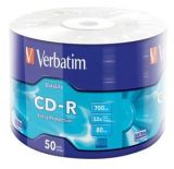 Verbatim CD-R [ wrap 50 , 700MB , 52x , DataLife EXTRA PROTECTION ]