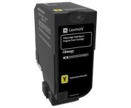 Lexmark Toner yellow, zwrotny , 12 000 str. , CS725de / CS725dte