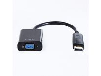 Gembird adapter displayport 1.1->VGA, na kablu, czarny