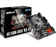 ASRock Płyta główna H110M-DVS R2.0 Socket 1151 microATX