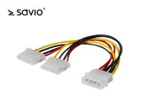 Elmak SAVIO AK-09 Kabel zasilający/ adapter /rozdzielacz Molex 4pin M