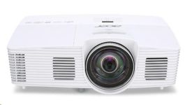 Acer P1386W DLP Projector 3400 ANSI Lumen WXGA 1280x800 3D ready 20.000:1 HDMI/MHL D-Sub Composite Audio black