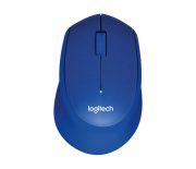 Logitech M330 Silent Plus Mouse Czerwony 910-004911