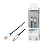 LogiLink - Kabel Premium USB2.0 A/B 2m