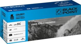 Black Point Toner Black Point LCBPH201C , cyan , 1500 str. , HP CF401A