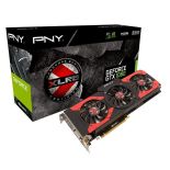 PNY Technologies GeForce GTX1080 8GB GDDR5X XLR8 OC Gaming 256bit DVI/HDMI/3xDP