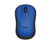 Logitech Mysz M220 Silent Niebieska - 2.4GHZ,M-R0061