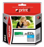 Printe Toner Printé AH933C,825 str.,cyan,HP CN054AE