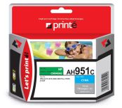 Printe Toner Printé AH951C,700 str.,cyan,HP CN046AE