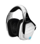 Logitech Słuchawki z mikrofonem Logitech G933 bezprzewodowe białe