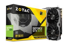 Zotac GeForce GTX 1070 Mini, 2x IceStorm, 8GB GDDR5 (256 Bit), Retail