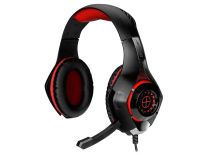 Tracer Gaming Headset Battle Heroes Gunman Red